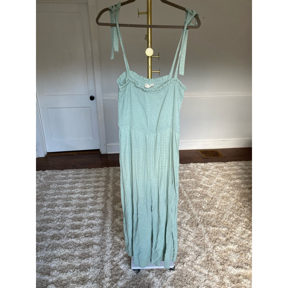 Altar’d State Cottagecore Pant Romper Resortwear Beach Summer Spring Lightweight - Picture 2 of 7